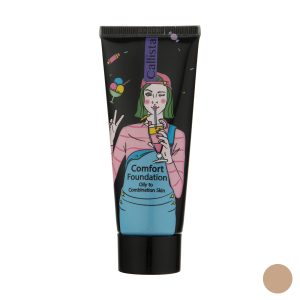 آرایش صورت کرم پودر کالیستا مدل Comfort شماره L02 حجم 35 میلی لیتر