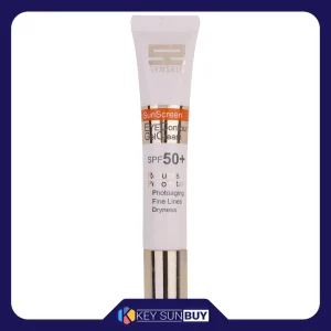 مراقبت پوست ژل ضد آفتاب دور چشم ساين اسكين SPF50 مدل PFD محافظ UVA، ضد پیری مناسب انواع پوست حجم 20 ميلي ليتر