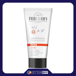 مراقبت پوست کرم ضد آفتاب بدون رنگ راسن SPF 30 مدل potent ‌مناسب پوست‌های چرب حجم 40 میلی‌لیتر