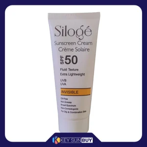 مراقبت پوست کرم ضد آفتاب بدون رنگ سیلوژه SPF50 مدل TEXTURE ‌محافظ UVA ،UVB، روشن‌کننده، مناسب پوست‌های چرب و مختلط حجم 40 میلی‌لیتر