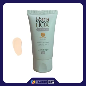 مراقبت پوست کرم ضد آفتاب رنگی پارادوکس spf50 مدل 01 مناسب پوست های مختلط و چرب حجم 40 میلی لیتر