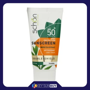 مراقبت پوست کرم ضد آفتاب شون SPF50 مدل Oil Free محافظ UVA ،UVB، ضد لک، مناسب پوست‌های چرب و آکنه‌ای حجم 50 میلی‌لیتر