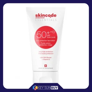 مراقبت پوست کرم ضدآفتاب اسکین کد مدل Sun Protection Face Lotion SPF 50 حجم 50 میلی لیتر