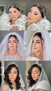 سالن زیبایی تکتم حجازی میکاپ شینیون عروس در آمل خیبان آفتاب