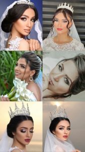 سالن زیبایی تکتم حجازی میکاپ شینیون عروس در آمل خیبان آفتاب