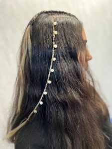سالن زیبایی دینا رنگ مو مش و لایت و کراتینه مو در نازی آباد تهران 3