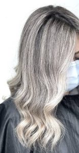سالن زیبایی دینا رنگ مو مش و لایت و کراتینه مو در نازی آباد تهران 9