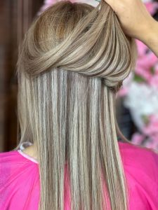 سالن زیبایی شیرین رحیم زاده رنگ و مش و کراتین مو در مهرشهر کرج 2