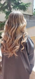 سالن زیبایی ناهید هایلایت مش رنگ کراتین و کوتاهی مو در شریعتی ظفر 9