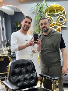امیر غیاثوند اصلاح مو و ریش کراتینه گریم داماد و فیشال در تهران اندرزگو فرمانیه
