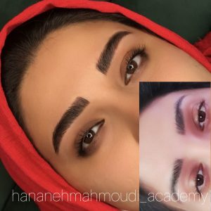 محمودی بن مژه کاشت لیفت و لمینت مژه در تهران بهارستان 2