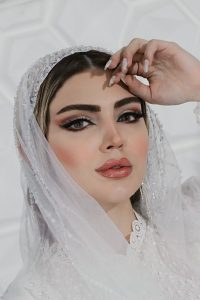 عروس سرا حلی رز بروزترین میکاپ کارعروس شینیون کار عروس بازدید عروس در کرج مهرویلا 11