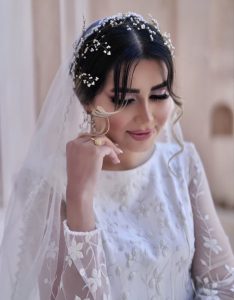 عروس سرا حلی رز بروزترین میکاپ کارعروس شینیون کار عروس بازدید عروس در کرج مهرویلا 13