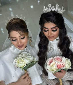 عروس سرا حلی رز بروزترین میکاپ کارعروس شینیون کار عروس بازدید عروس در کرج مهرویلا 18