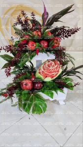 میوه آرایی شب یلدا گیفت یلدا دکور یلدا تزئین پوشک تزئین هندوانه در مشهد استقلال 12