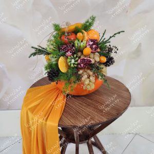 میوه آرایی شب یلدا گیفت یلدا دکور یلدا تزئین پوشک تزئین هندوانه در مشهد استقلال 14