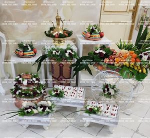 میوه آرایی شب یلدا گیفت یلدا دکور یلدا تزئین پوشک تزئین هندوانه در مشهد استقلال 5
