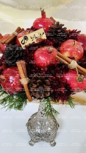 میوه آرایی شب یلدا گیفت یلدا دکور یلدا تزئین پوشک تزئین هندوانه در مشهد استقلال 7