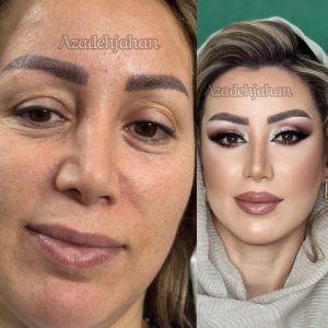 میکاپ آرتیست تخصصی عروس با بیش از صد عروس و هنرجو موفق در تهرانپارس 16 scaled 1 1