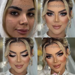 میکاپ آرتیست تخصصی عروس با بیش از صد عروس و هنرجو موفق در تهرانپارس 18 scaled 1 1