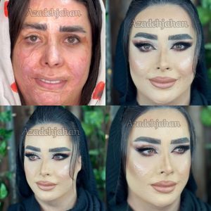 آرتیست آزاده جهان میکاپ آرتیست تخصصی عروس با بیش از صد عروس و هنرجو موفق در تهرانپارس 20
