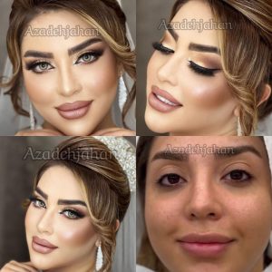 میکاپ آرتیست آزاده جهان میکاپ آرتیست تخصصی عروس با بیش از صد عروس و هنرجو موفق در تهرانپارس 1 scaled