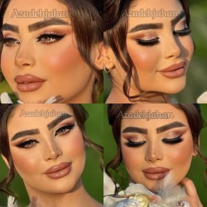 میکاپ آرتیست آزاده جهان میکاپ آرتیست تخصصی عروس با بیش از صد عروس و هنرجو موفق در تهرانپارس 11 1