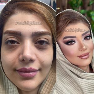 میکاپ آرتیست آزاده جهان میکاپ آرتیست تخصصی عروس با بیش از صد عروس و هنرجو موفق در تهرانپارس 17 1 scaled