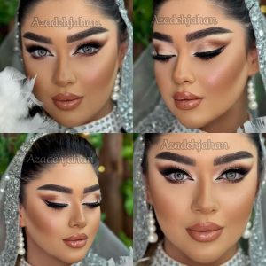 میکاپ آرتیست آزاده جهان میکاپ آرتیست تخصصی عروس با بیش از صد عروس و هنرجو موفق در تهرانپارس 8 1
