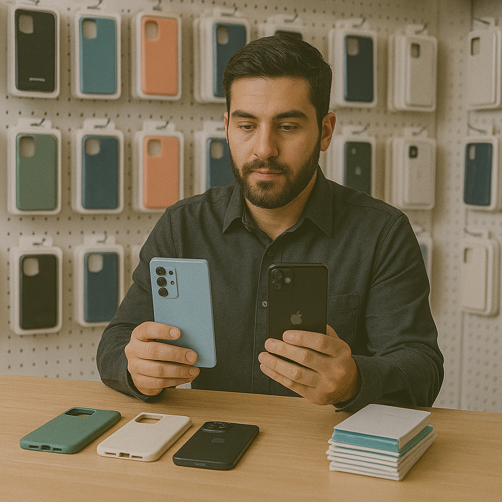 پخش عمده قاب و گلس آیفون و سامسونگ در تهران