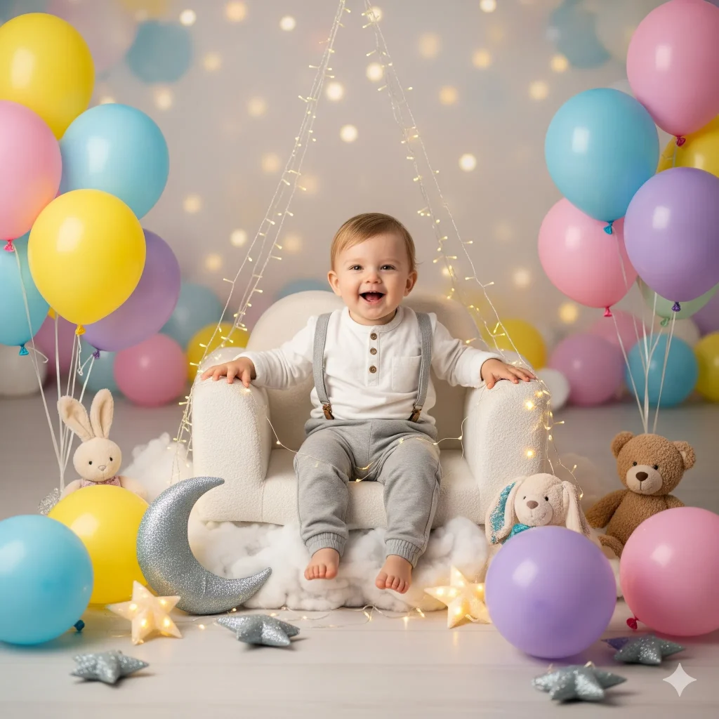 آتلیه کودک با تم فانتزی