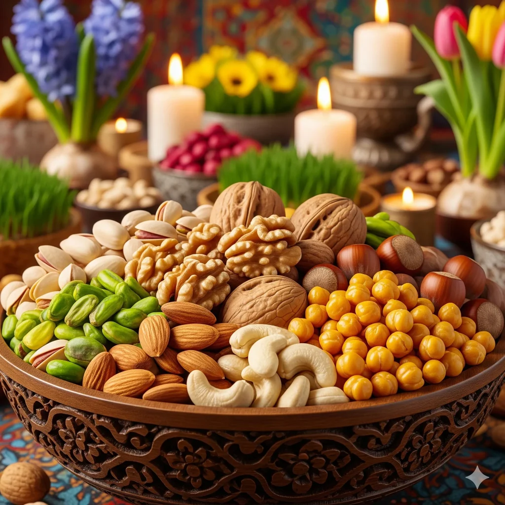 آجیل شب عید با تضمین کیفیت