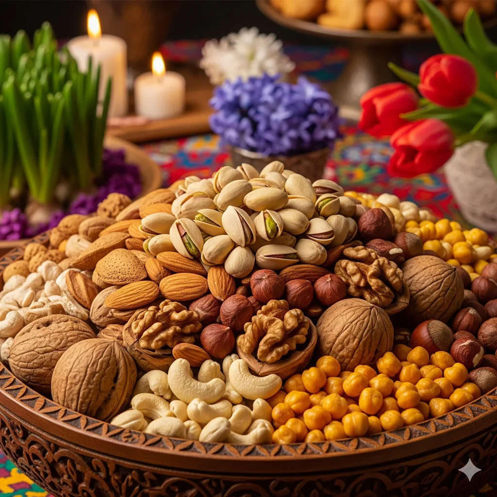 آجیل شب عید با تضمین کیفیت