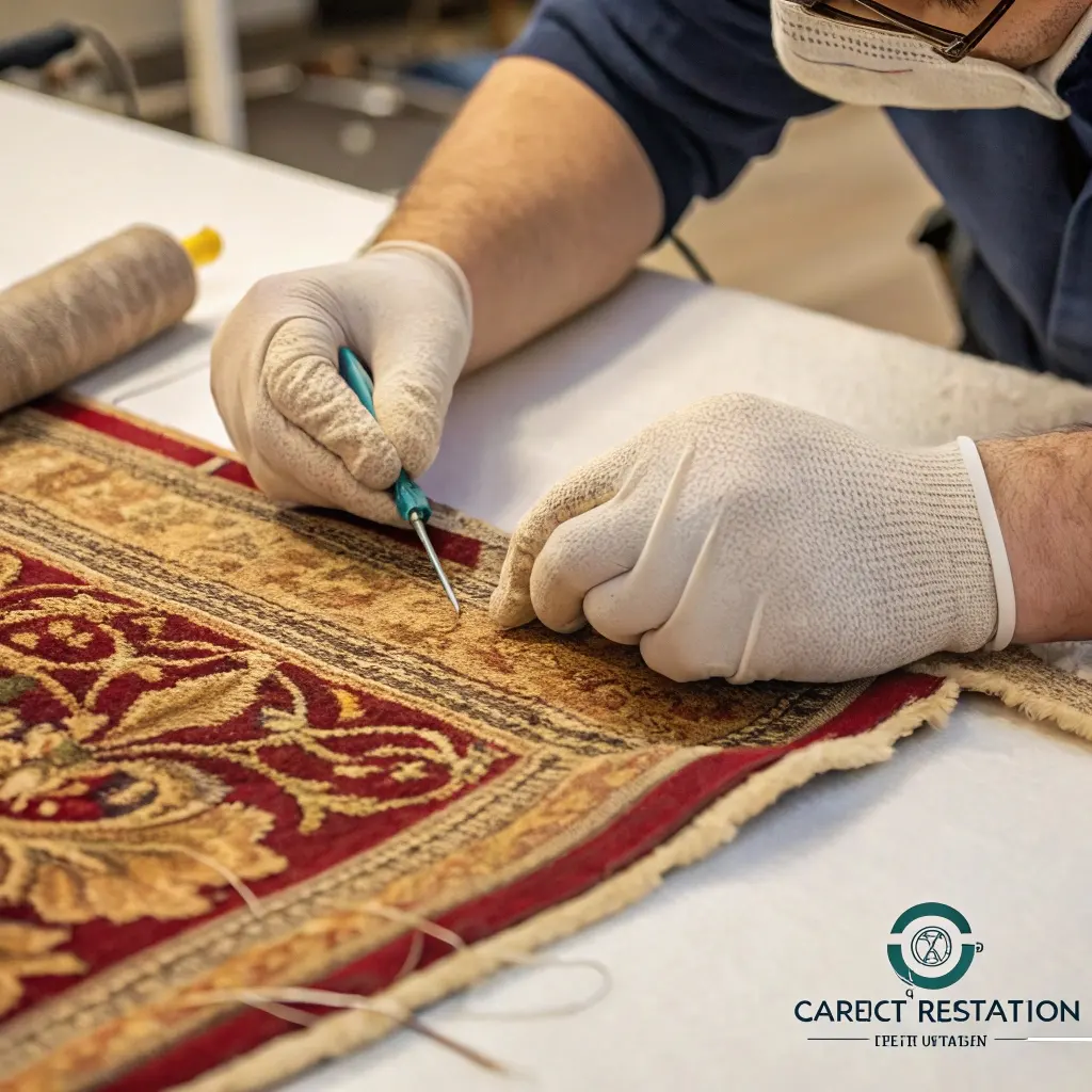 بررسی دلایل اهمیت رفوگری فرش قدیمی در قالیشویی