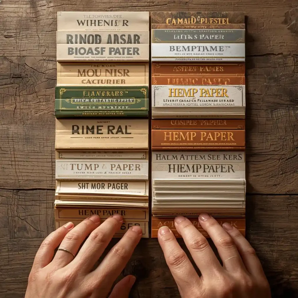 بررسی کامل انواع کاغذ سیگار و کاربرد آنها