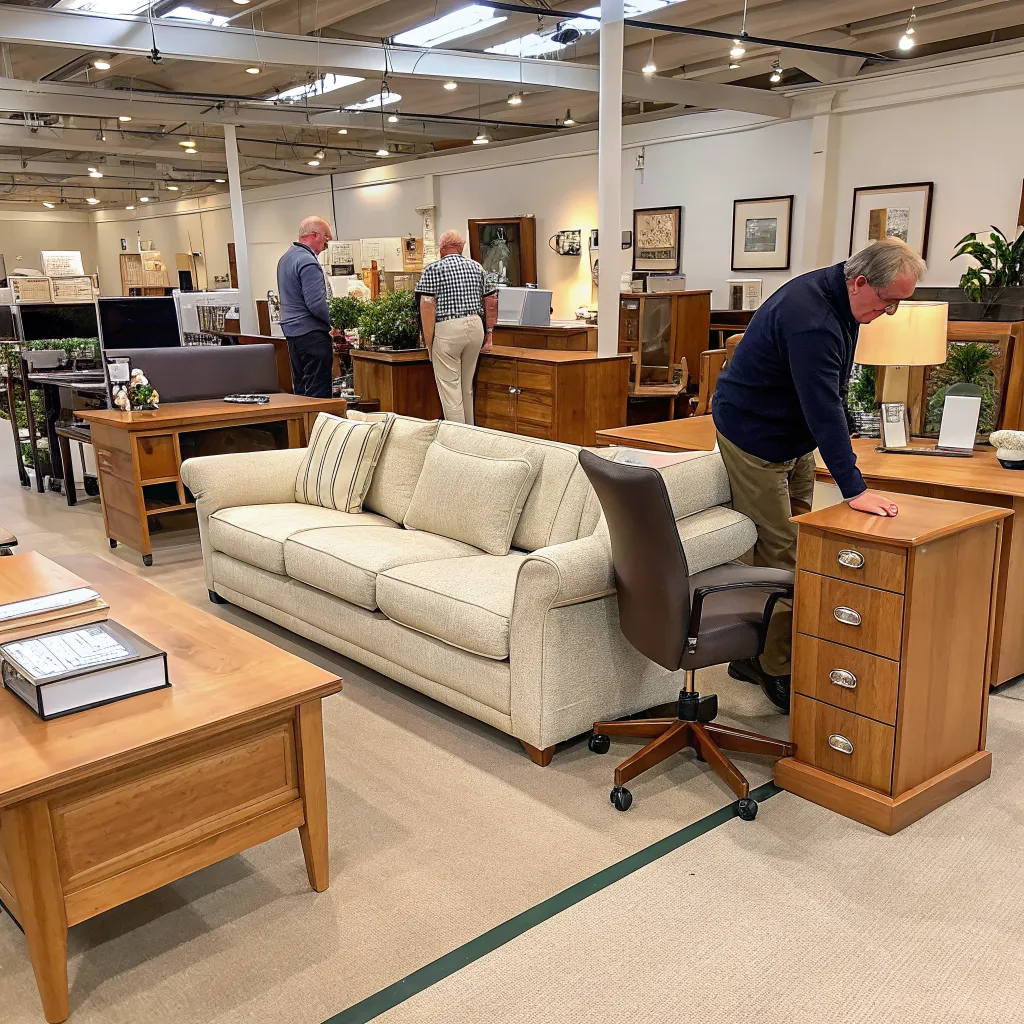 جمع‌ آوری وسایل دست دوم اداری بدون واسطه