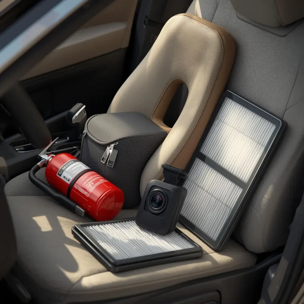 راهنمای انتخاب تجهیزات جانبی ضروری خودرو برای ایمنی و راحتی