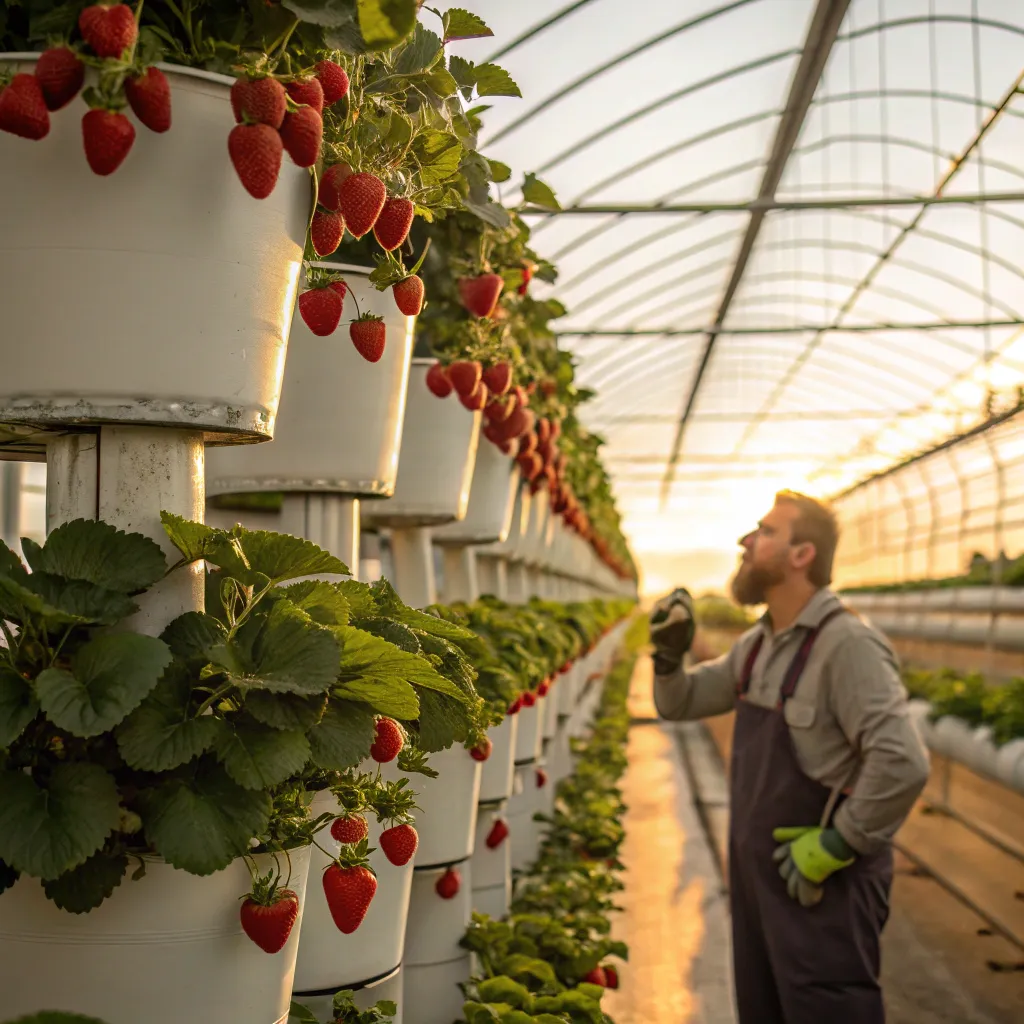 10 اشتباه رایج در مدیریت گلخانه توت فرنگی 1 10 اشتباه رایج در مدیریت گلخانه توت فرنگی 2