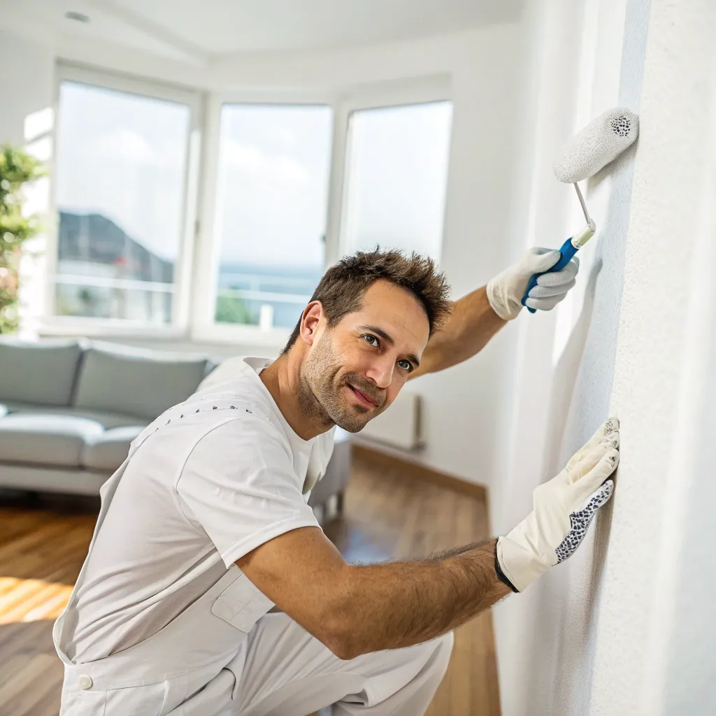 10 تکنیک رنگ‌ آمیزی با رولر در ساختمان های مدرن