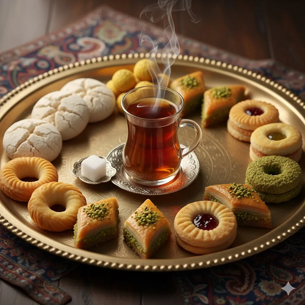 10 شیرینی خشک عید نوروز که با چای محشر میشود