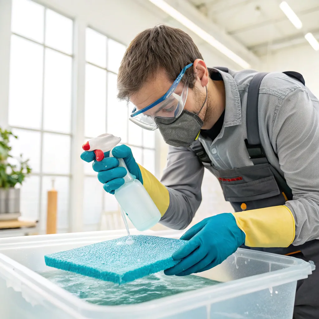 10 نکته درباره شستشوی پد سلولزی با جوهر نمک