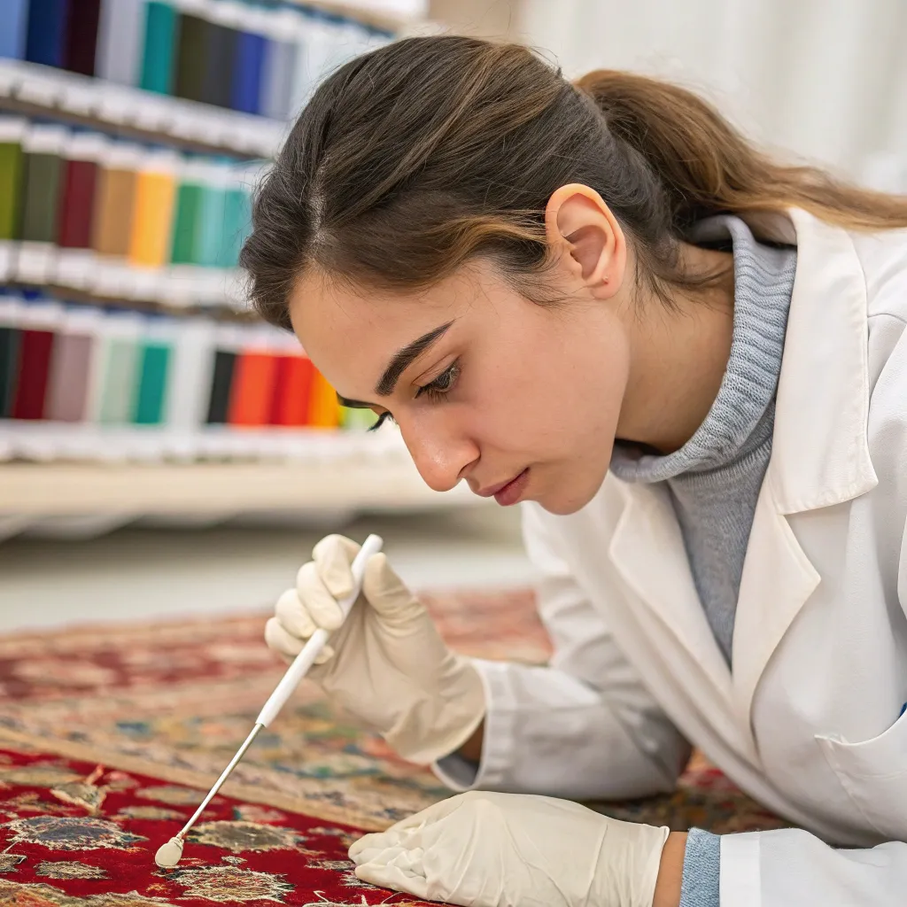 10 نکته فنی جلوگیری از رنگ رفتگی فرش در قالیشویی