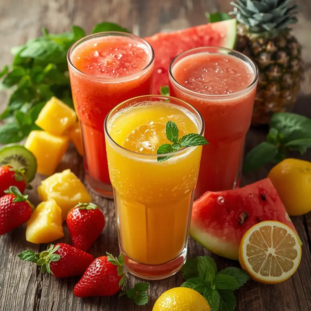 3 ترکیب سالم و خوشمزه برای آبمیوه تابستانه