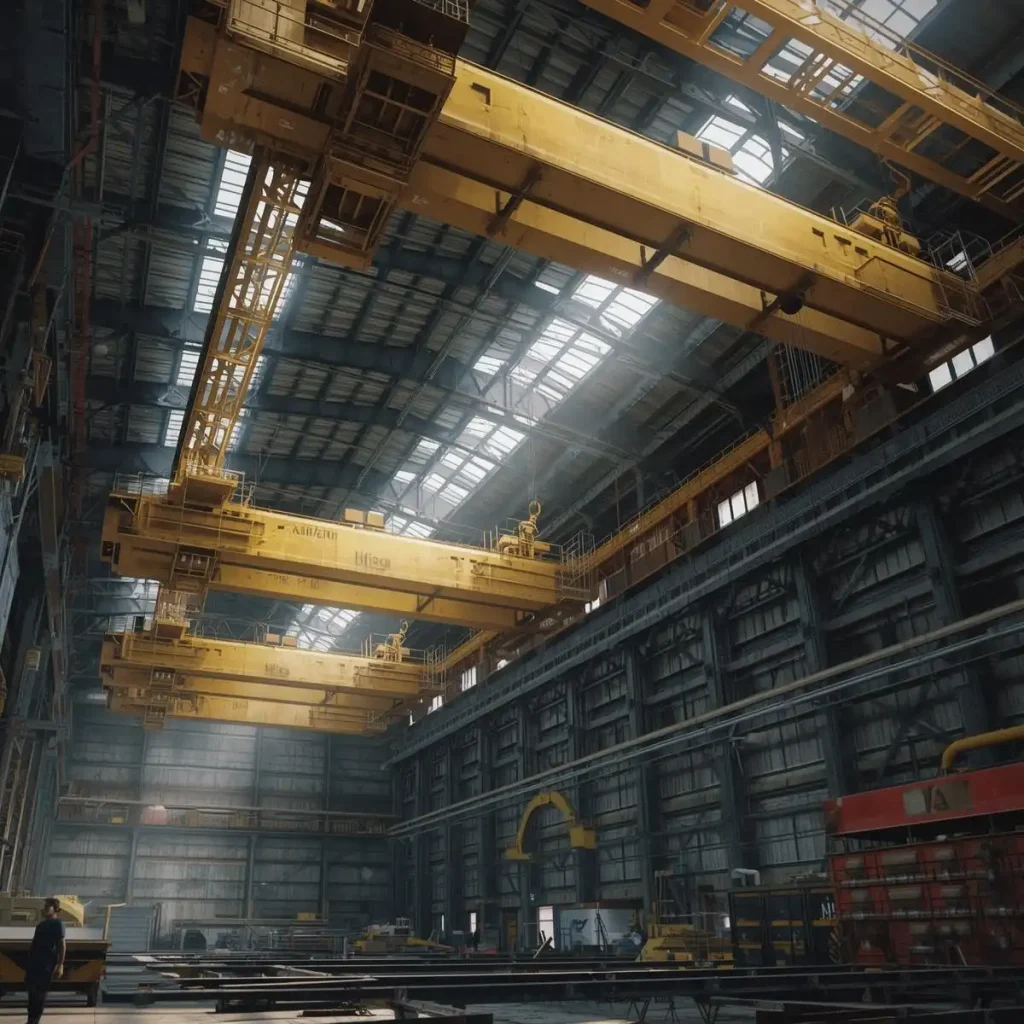 3 مدل جرثقیل سقفی پرفروش و کاربردی برای کارگاه ها