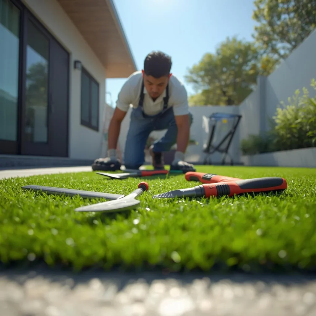 4 اشتباه رایج در نصب چمن مصنوعی که باید بدانید