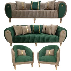 بهترین قیمت مبل راحتی 8 نفره مدل پاناما دو رنگ ارسال سراسر ایران