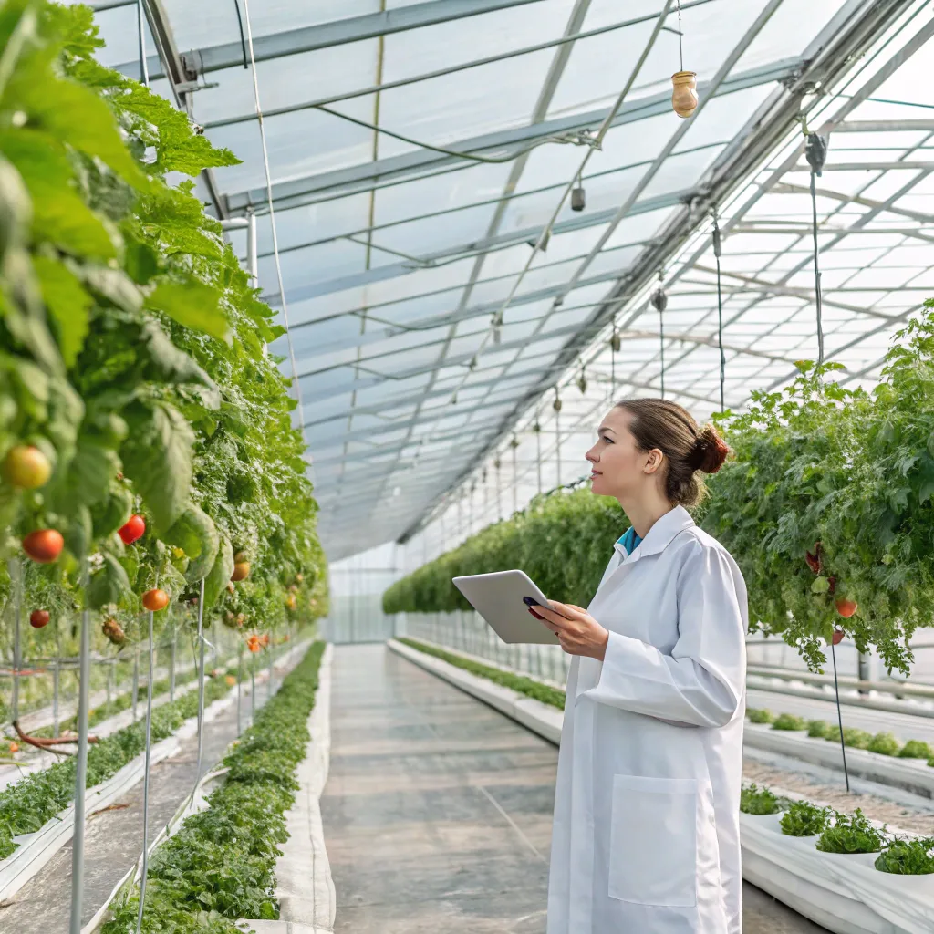 5 اثر نور LED طیفی بر رشد محصولات گلخانه‌ ای