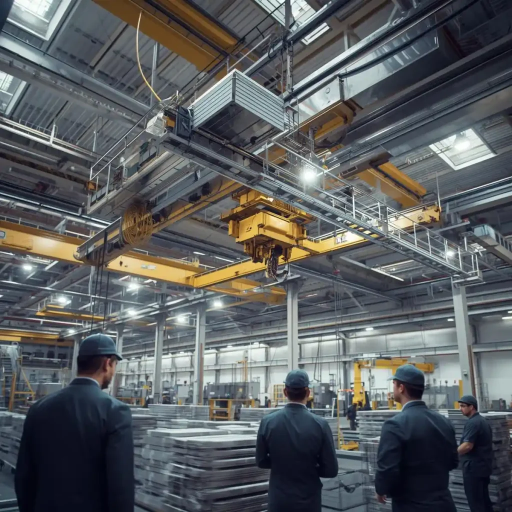 5 دلیل برای انتخاب جرثقیل سقفی هوشمند در کارخانه شما