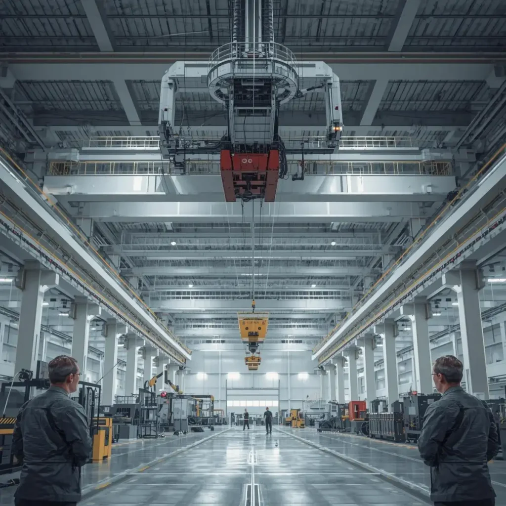 5 دلیل برای انتخاب جرثقیل سقفی هوشمند در کارخانه شما