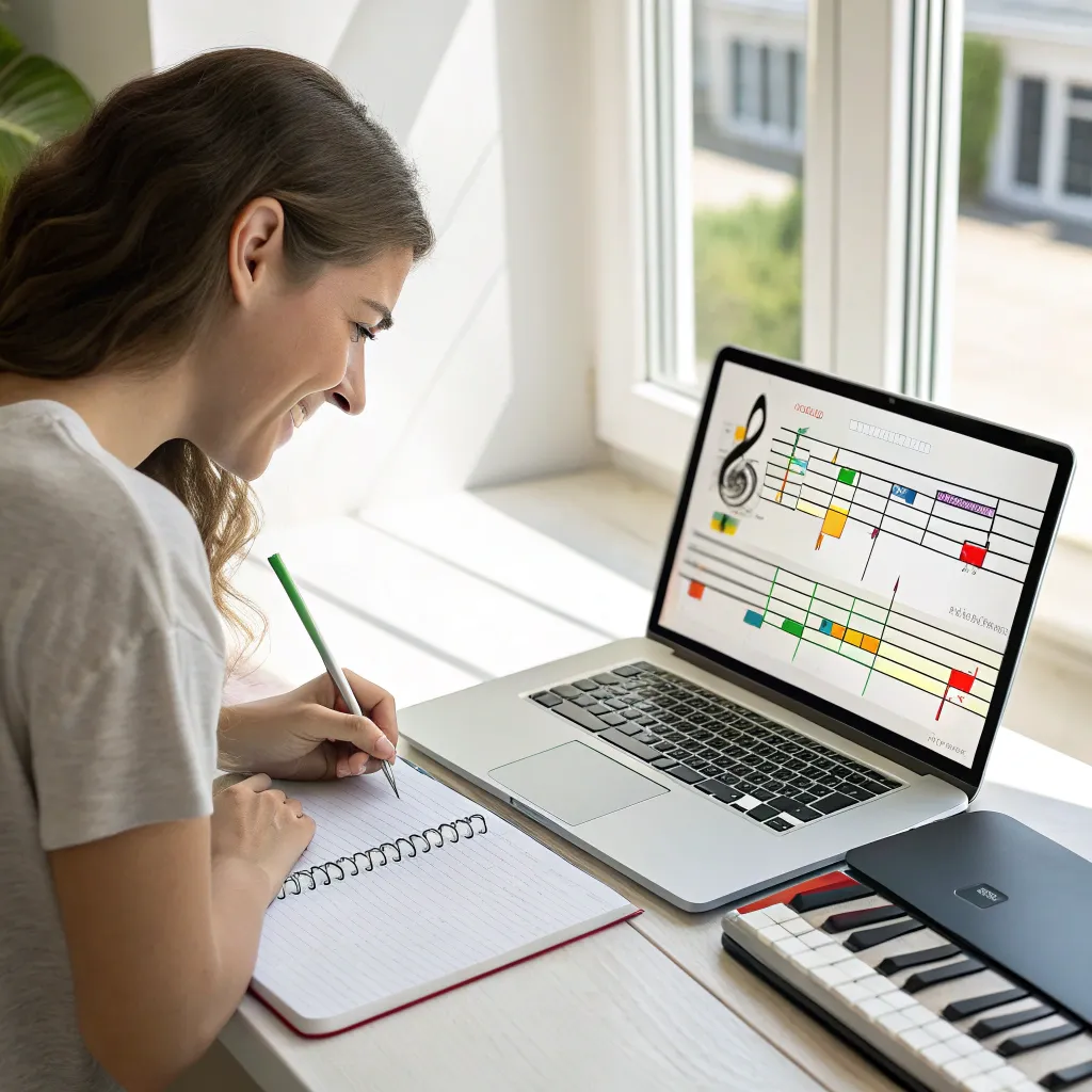 5 روش‌ یادگیری تئوری موسیقی با نرم افزارهای تعاملی